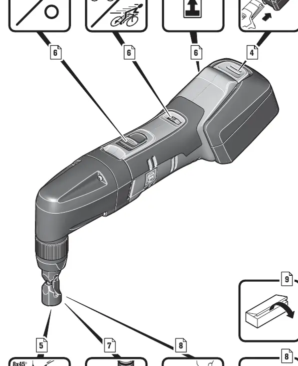 Overview of controls and battery handling