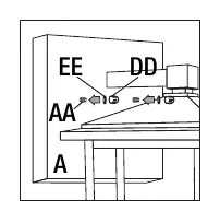 Securing the light fixture to the junction box