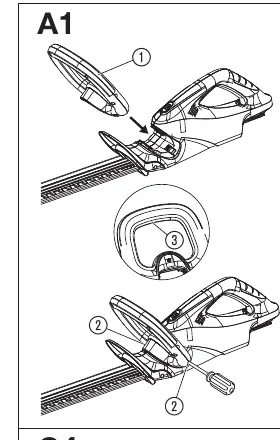 Front handle assembly (A1)