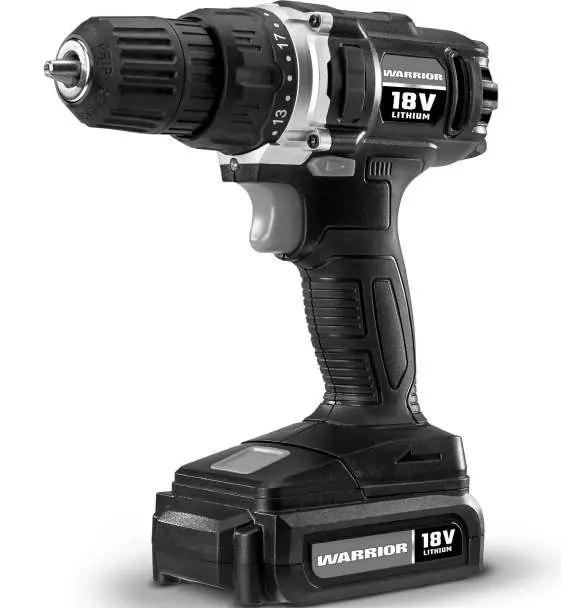 Warrior 18V 3/8" Cordless Drill/Driver