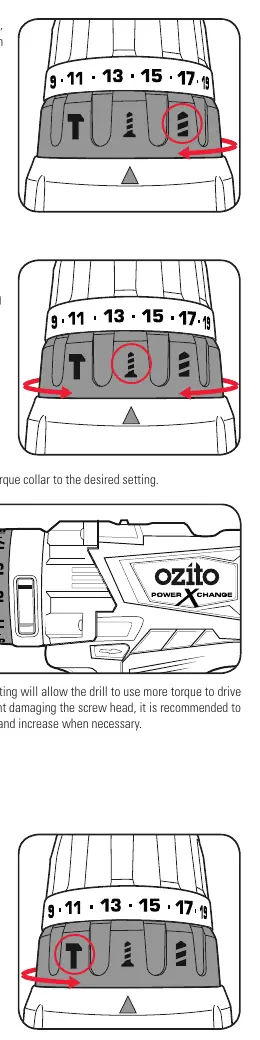 Function collar settings
