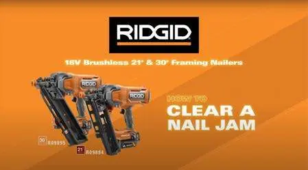 Clearing a nail jam