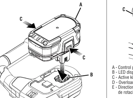 Installing the battery pack