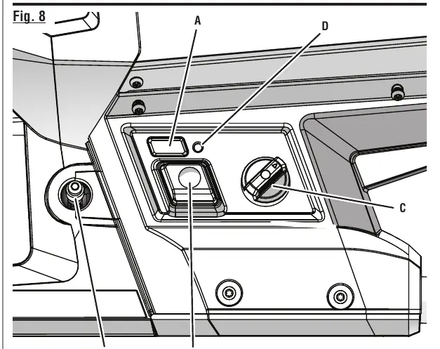 Control panel layout