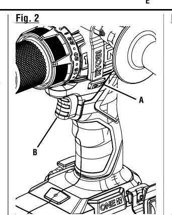 Variable speed trigger and rotation selector
