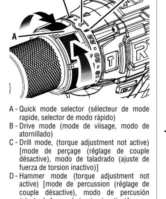 Quick mode selector