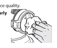Wiping the nozzle