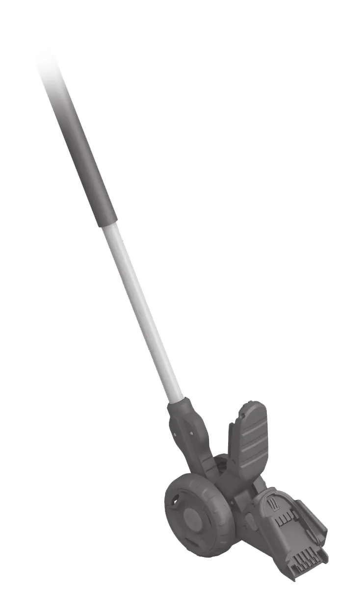 Mounting the grass shear attachment