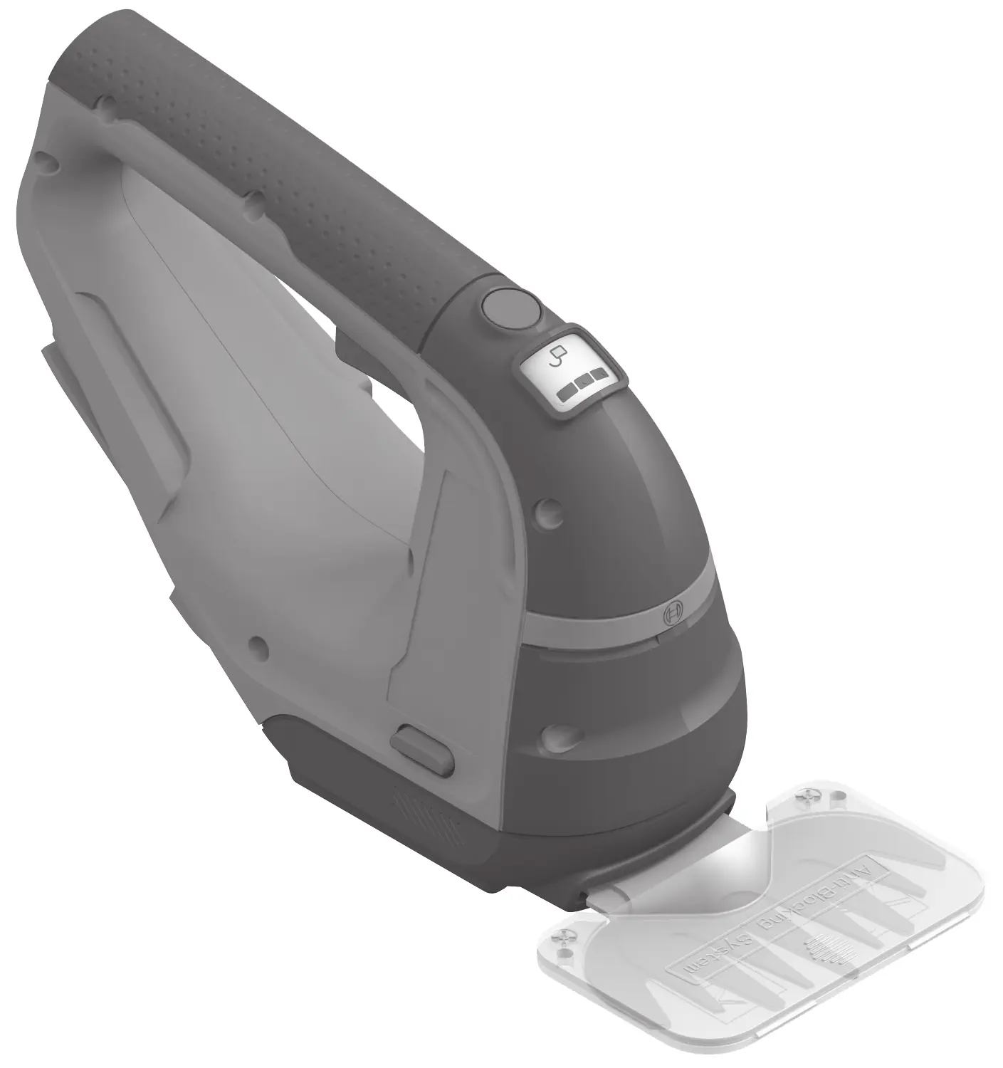 Ensure the protective blade cover is attached to the shear head.