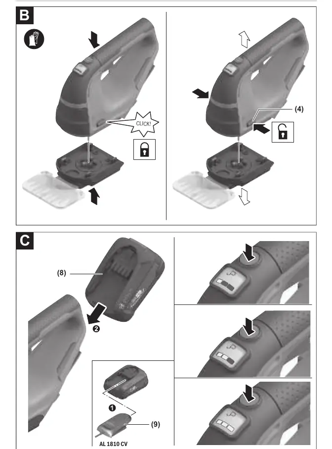 Blade attachment procedure
