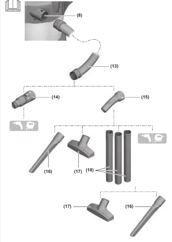 Accessory assembly diagram