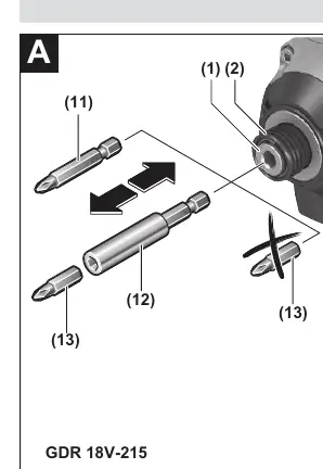 Tool insertion (A/B)