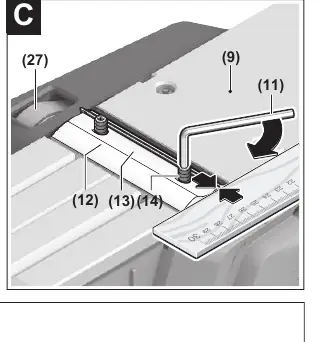 Blade installation (C)