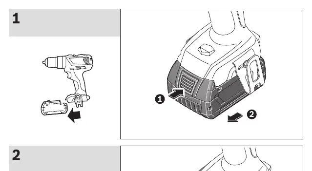 Battery removal and insertion