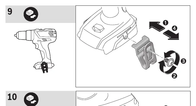 Mounting belt clip