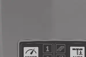 User interface controls for speed and mode selection.