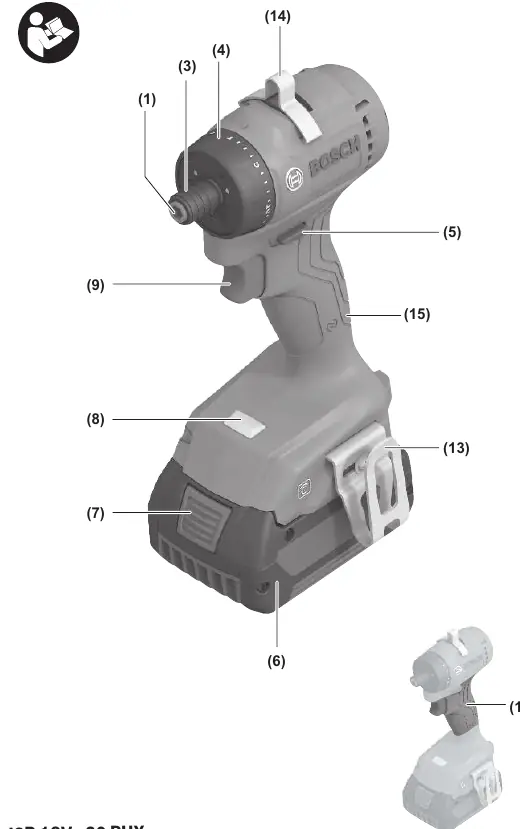 ISR 18V-30 PHX components