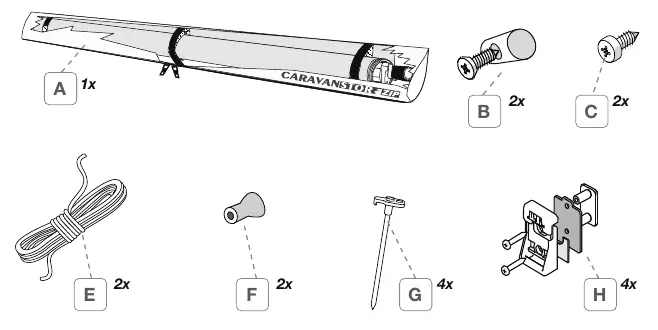 Package contents and components