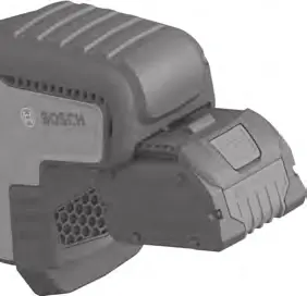 Insert the battery pack into the handle base.