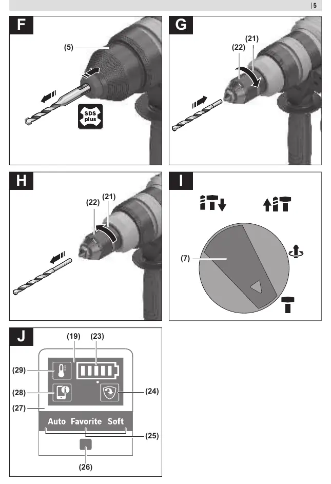Operating mode selection and user interface
