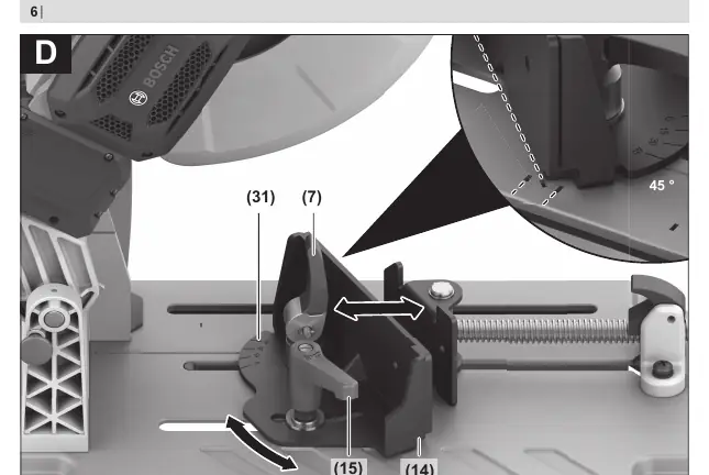 Angle adjustment
