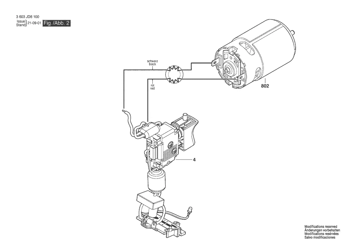 Motor wiring diagram