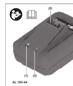 AL 18V-44 charger components