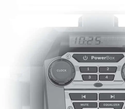 Control panel of the GPB 18V-5 C
