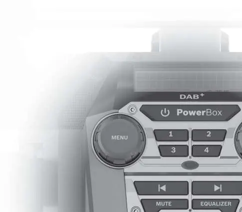 Control panel of the GPB 18V-5 SC