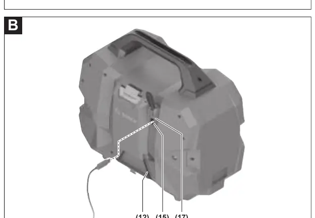 USB connection