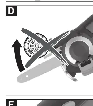 Riving knife function