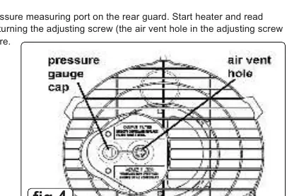 Compressor pressure adjustment