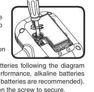 Remote control battery installation