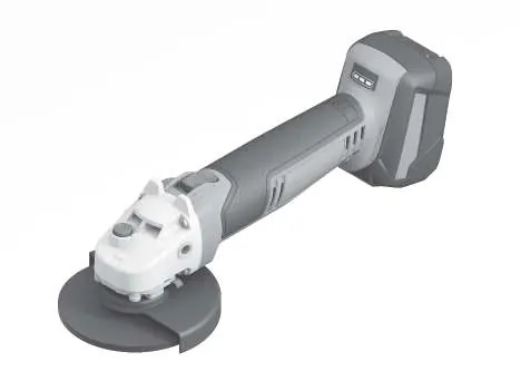 Install the grinding disc onto the spindle.