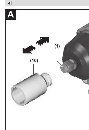 Socket attachment (A)