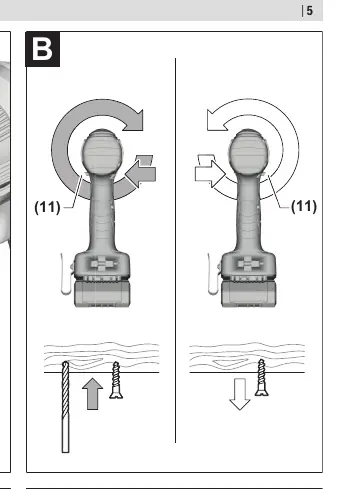 Direction Switch (Figure B)