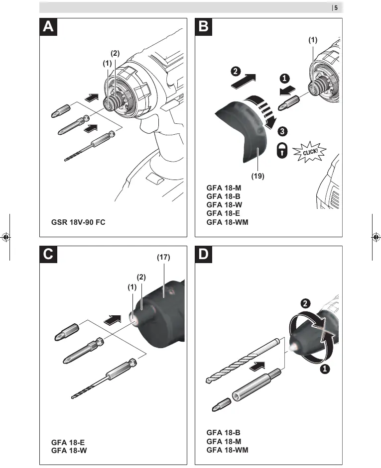 Mounting tools and adapters