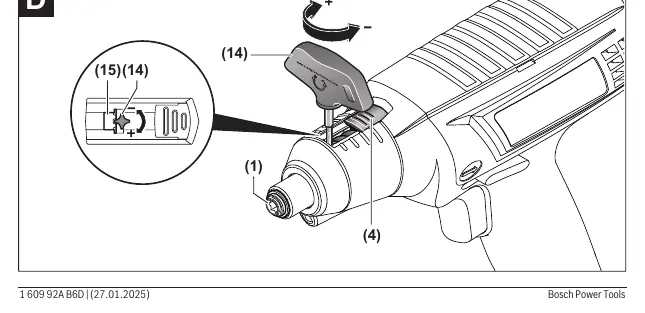 Setting the torque