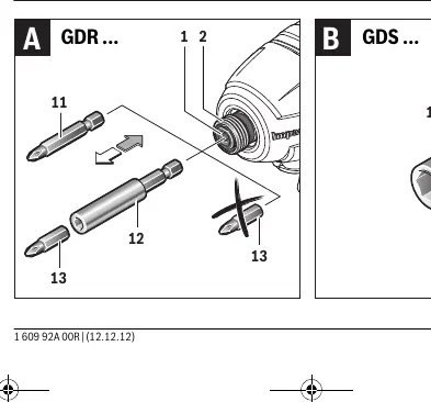 Changing tools for GDR models