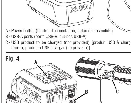 USB-C port usage