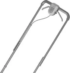 Assemble the upper handle section.
