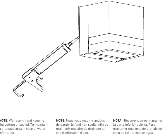 Sealant application