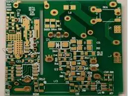 Top side of the PCB showing surface-mount component pads.