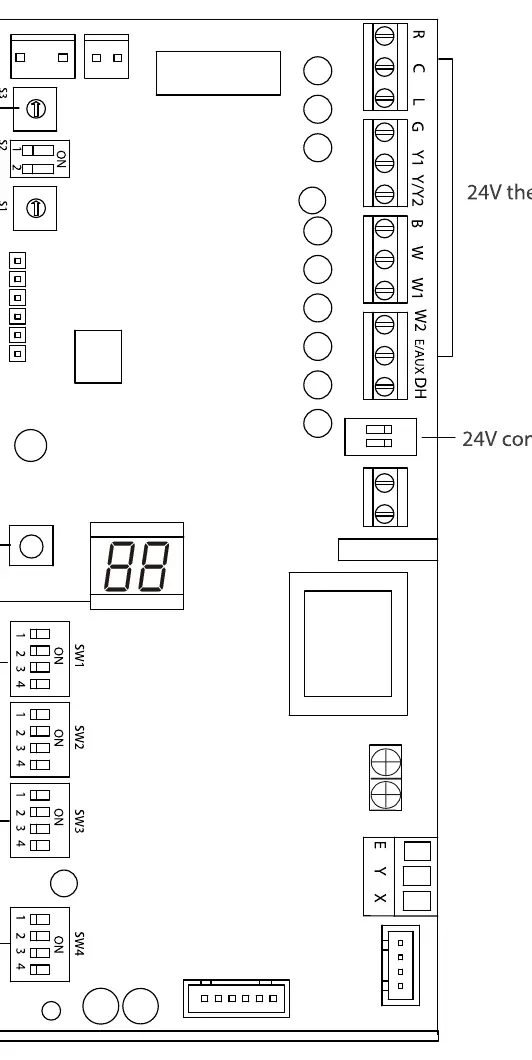 DIP switch definitions