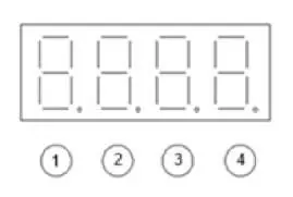 Rear panel control buttons
