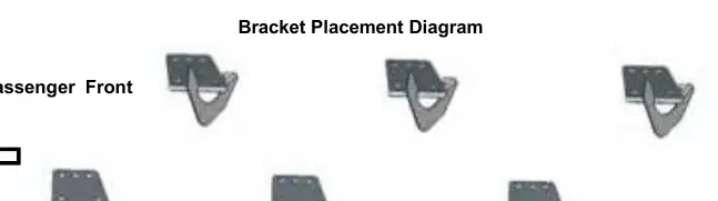 Bracket Placement Diagram