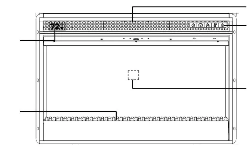 Control panel and display layout