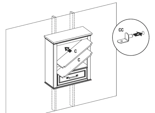 Installing shelf pins and shelves