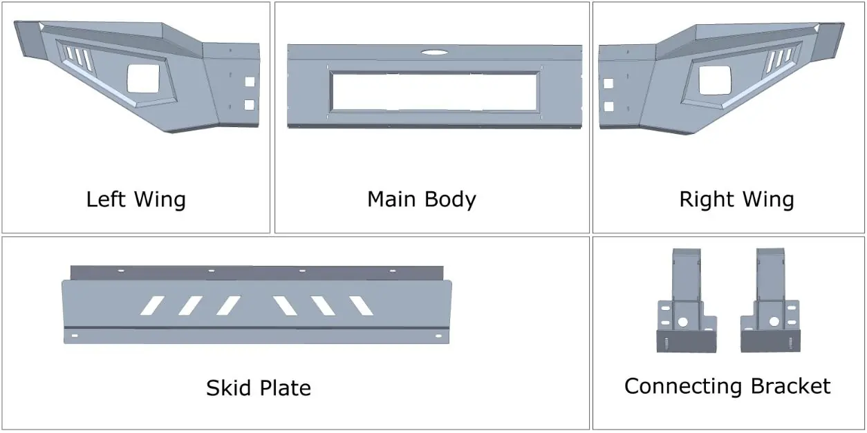 Main components included in the kit