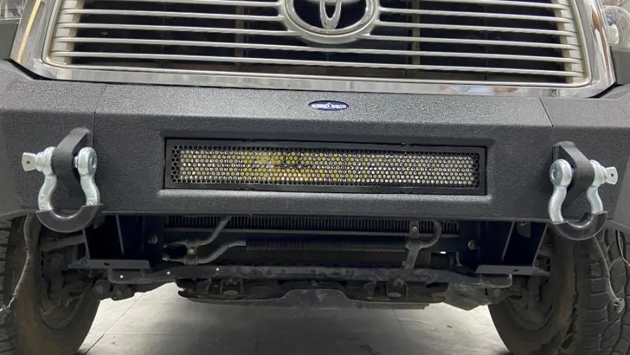 Installing the skid plate